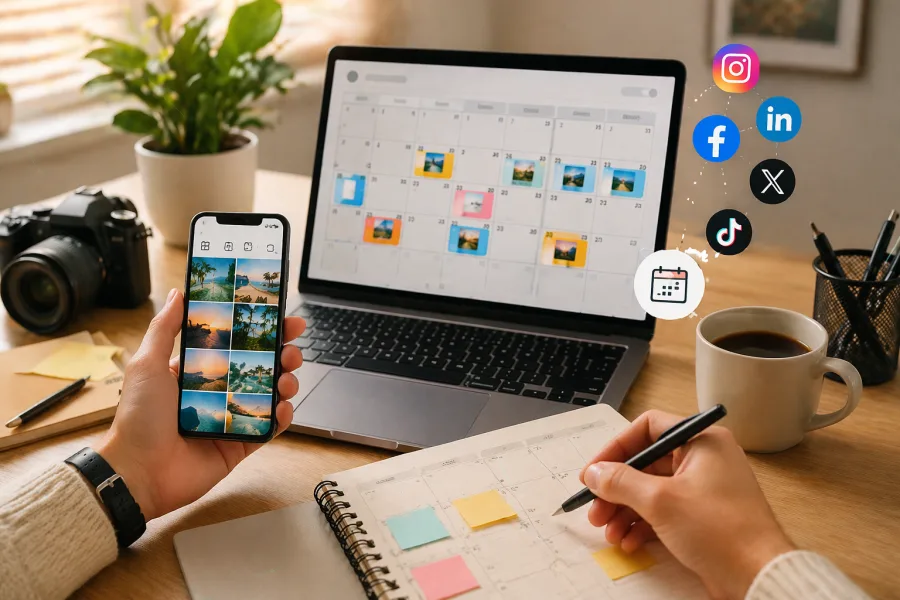 Why We Use Scheduling for Social Media Management